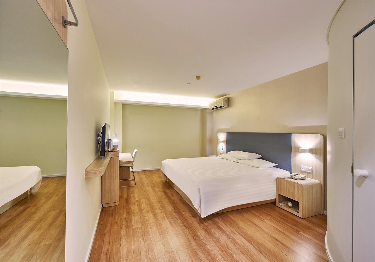 Hanting Hotel Shanghai People'S Square Dagu Road Exterior foto